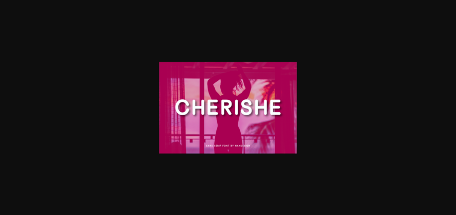 Cherishe Font Poster 3