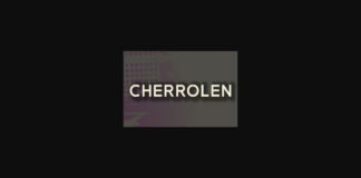 Cherrolen Font Poster 1