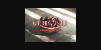 Cherry Jelly Font Poster 1