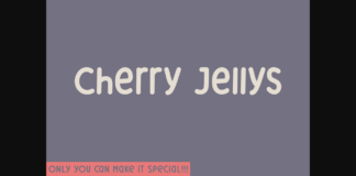 Cherry Jellys Font Poster 1