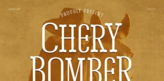 Chery Bomber Fonts