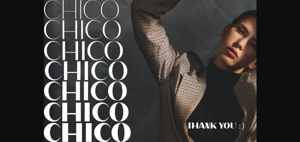 Chico Font Poster 7