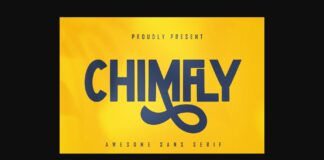 Chimfly Font Poster 1