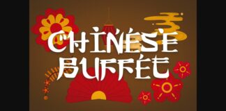 Chinese Buffet Font Poster 1