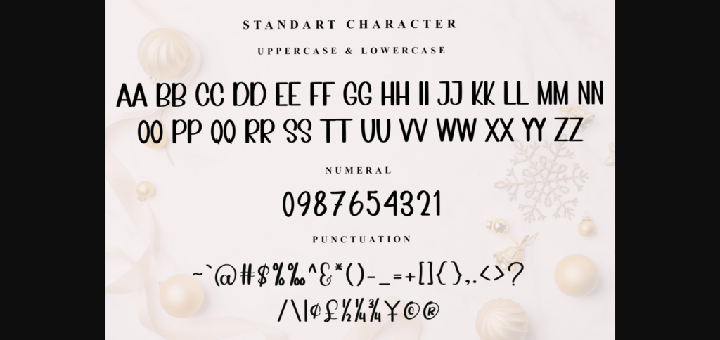 Choco Banana Font Poster 7