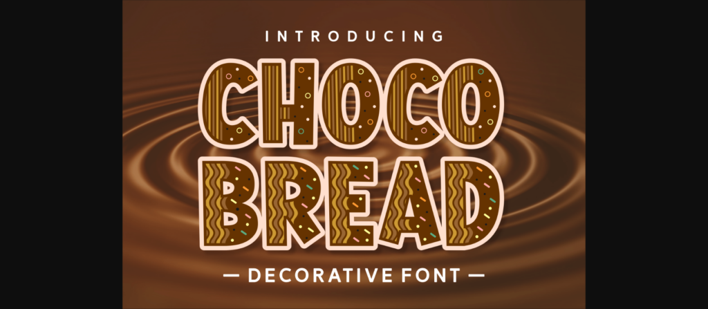 Choco Bread Font Poster 1