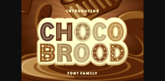 Choco Brood Font Poster 1