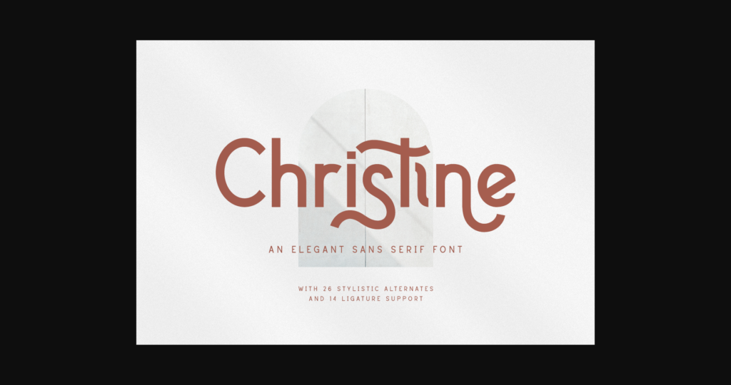 Christine Font Poster 1