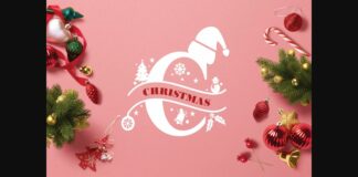 Christmas Font Poster 1