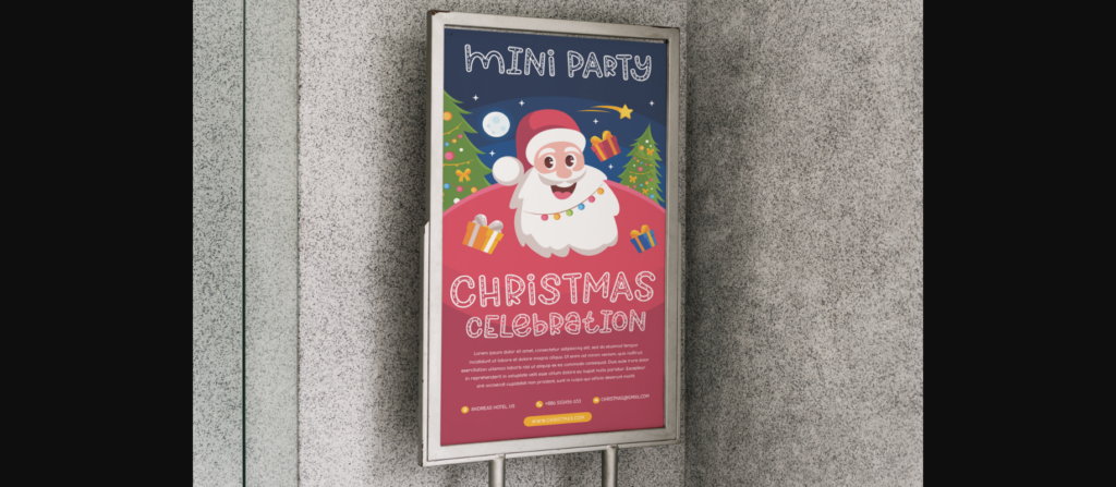 Christmas Gleam Font Poster 9