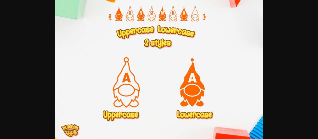 Christmas Gnomes Font Poster 7