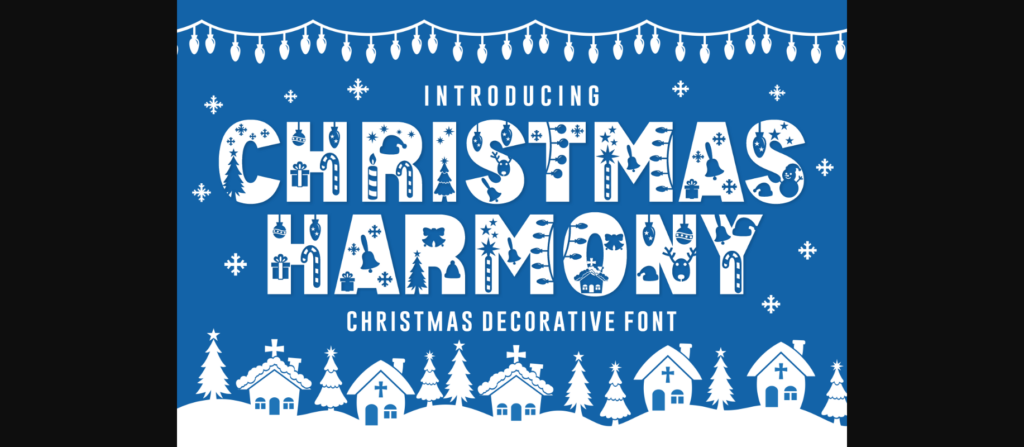 Christmas Harmony Font Poster 3