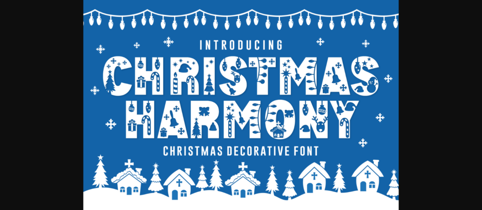 Christmas Harmony Font Poster 3