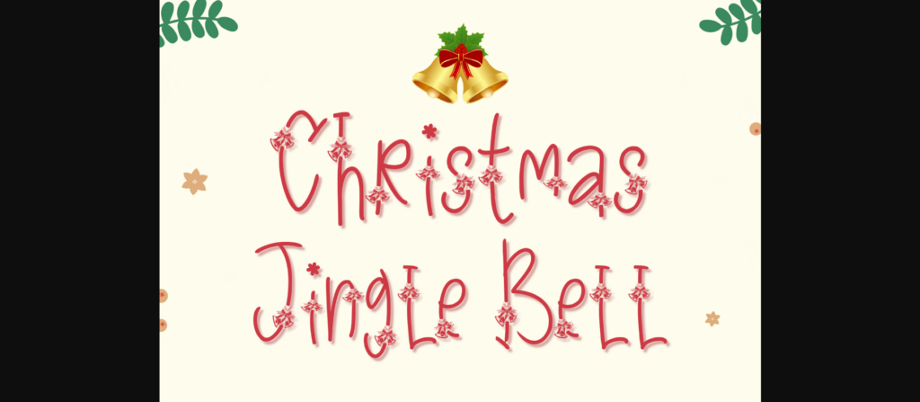 Christmas Joyful Font Poster 10