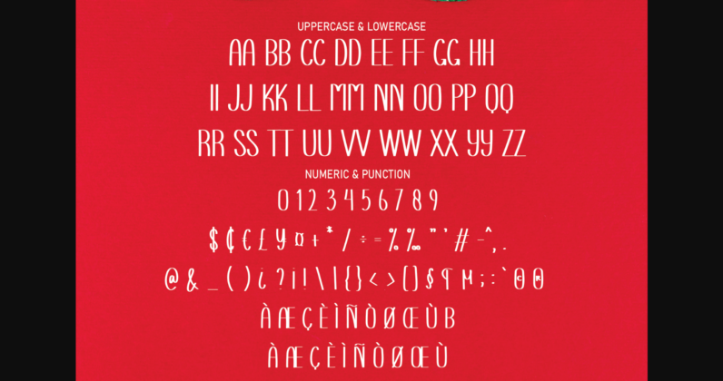 Christmas Lolipop Font Poster 9