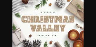 Christmas Valley Font Poster 1