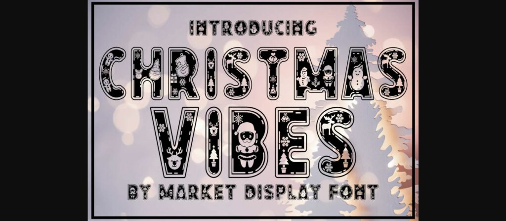 Christmas Vibes Font Poster 1