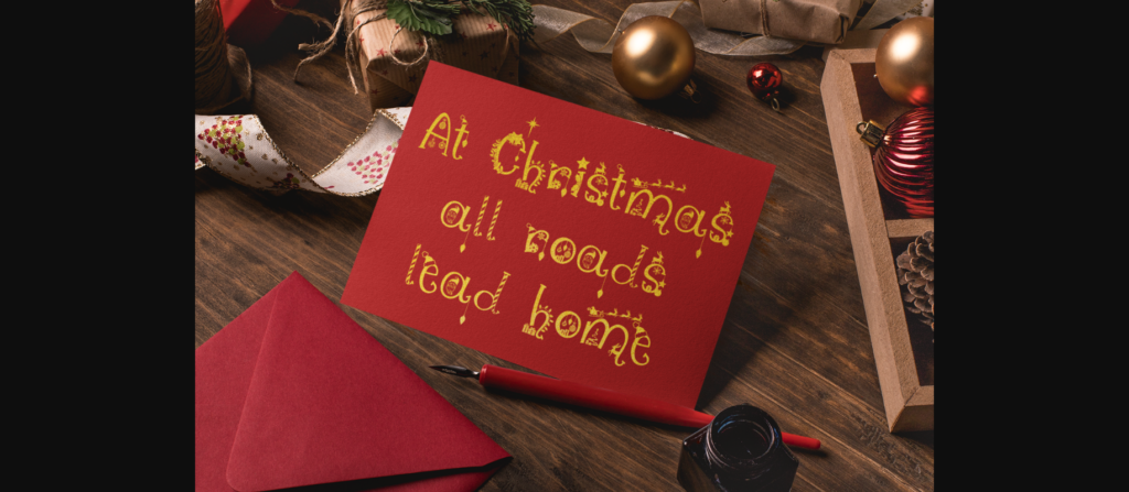 Christmas Vibes Font Poster 6