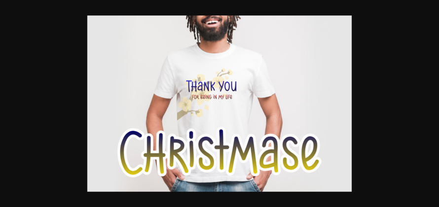 Christmase Font Poster 5