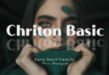 Chriton Basic Font Poster 1