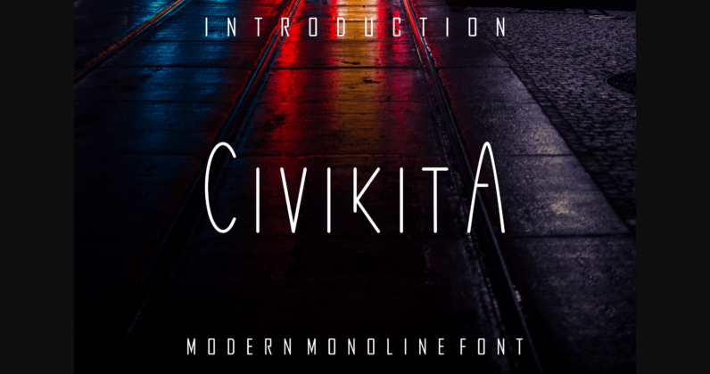 Civikita Font Poster 3