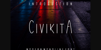 Civikita Font Poster 1