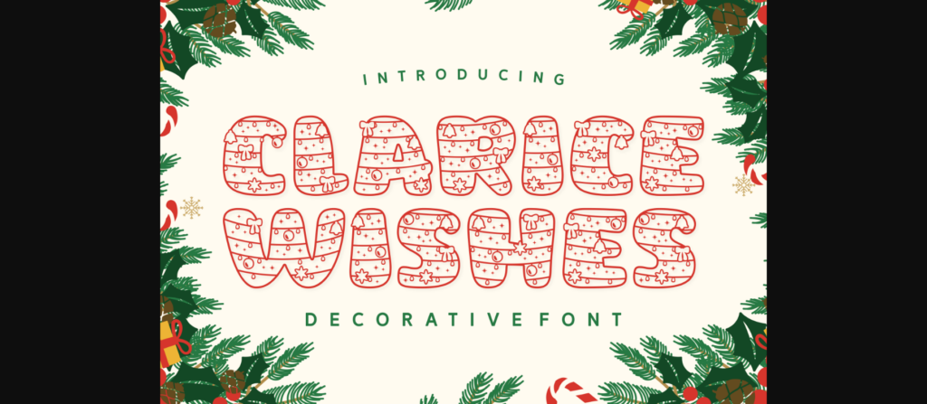 Clarice Wishes Font Poster 3