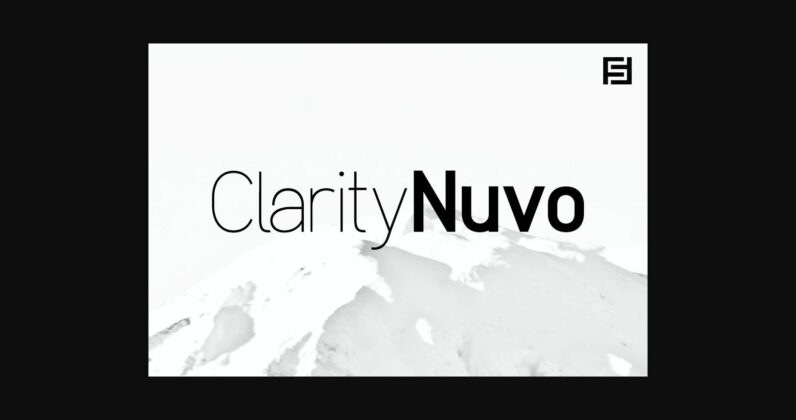 Clarity Nuvo Font Poster 3