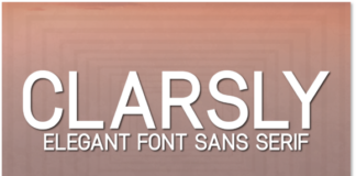 Clarsly Black Font