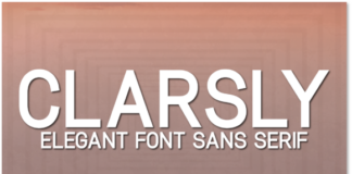 Clarsly Extra Black Font