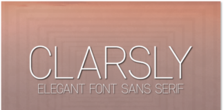 Clarsly Extra Light Font