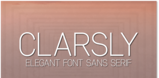 Clarsly Light Font