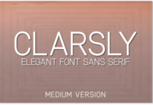 Clarsly Medium Font