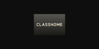 Classhome Font Poster 1