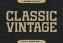 Classic Vintage Font