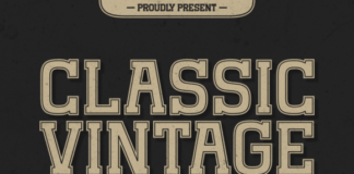 Classic Vintage Font