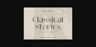 Classical Stories Font Poster 1