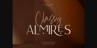 Classy Almires Font Poster 1