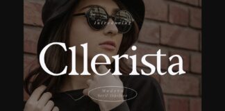 Cllerista Font Poster 1