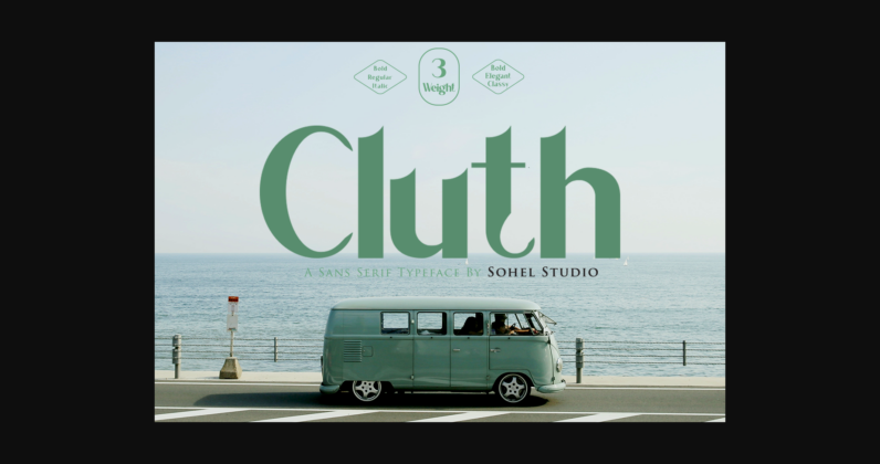 Cluth Font Poster 3