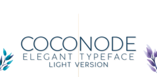 Coconode Light Font