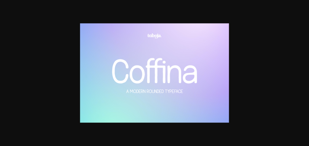 Coffina Font Poster 3