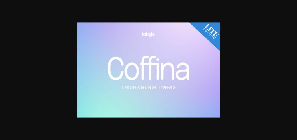 Coffina Font Poster 3