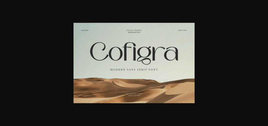 Cofigra Font Poster 3