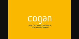 Cogan Font Poster 1