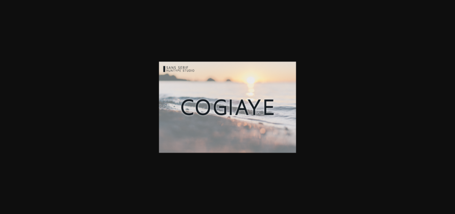 Cogiaye Font Poster 1