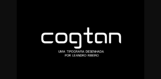 Cogtan Font Poster 1