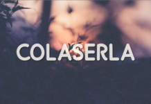 Colaserla Font Poster 1