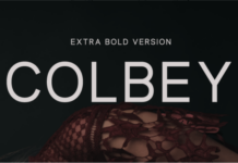 Colbey Extra Bold Font