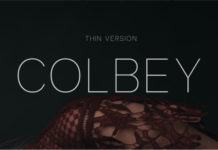 Colbey Thin Font